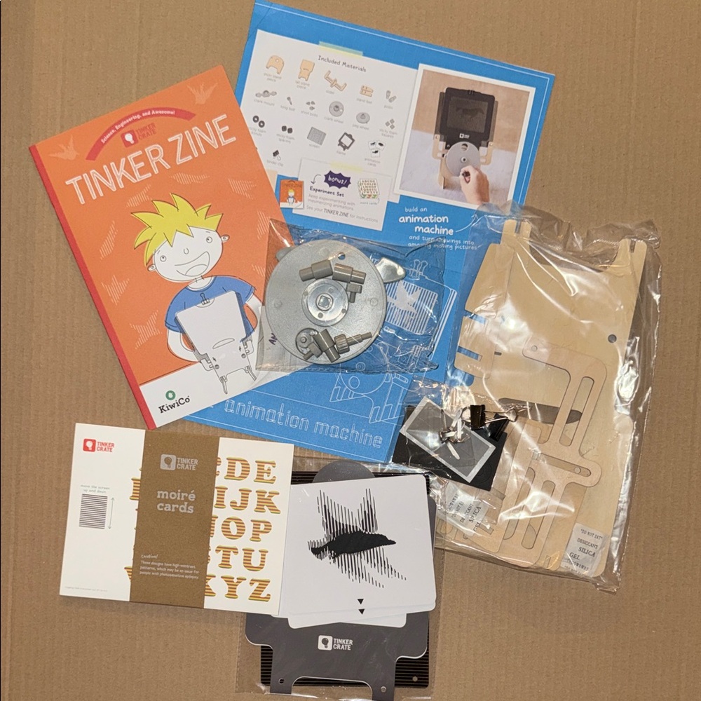 KiwiCo Tinker Crate Animation Machine Kit - Science & Engineering STEM Project - Picture 7 of 8